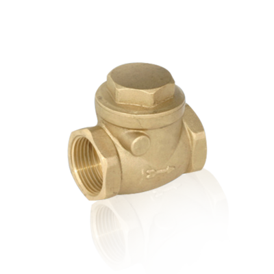 La válvula de retención de latón, también conocida como válvula de retención o válvula unidireccional